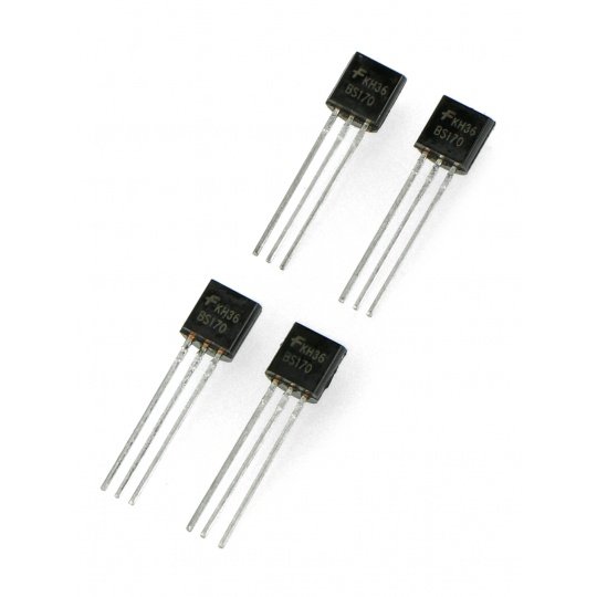 pn2222 transistor bs170