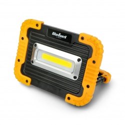Rechargeable LED floodlight with USB cable, 10W, 900lm, IP44
