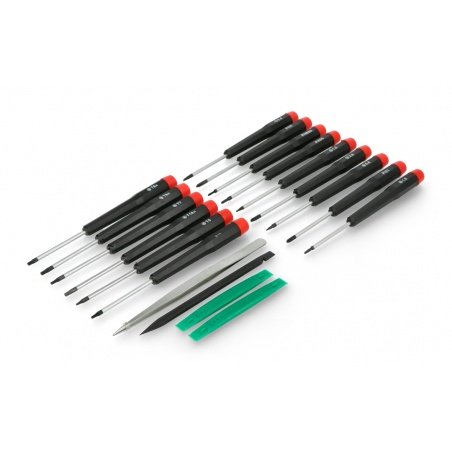 Precision screwdriver set - 19 pieces Precision screwdriver set - 19 pieces