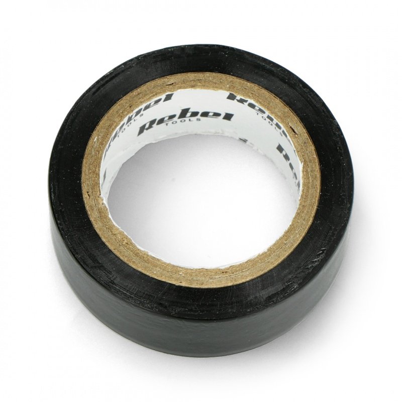 Insulating tape Rebel 0,13x19mm x 9,14m black