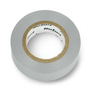 Insulating tape Rebel 0,13x19mm x 18,2m grey