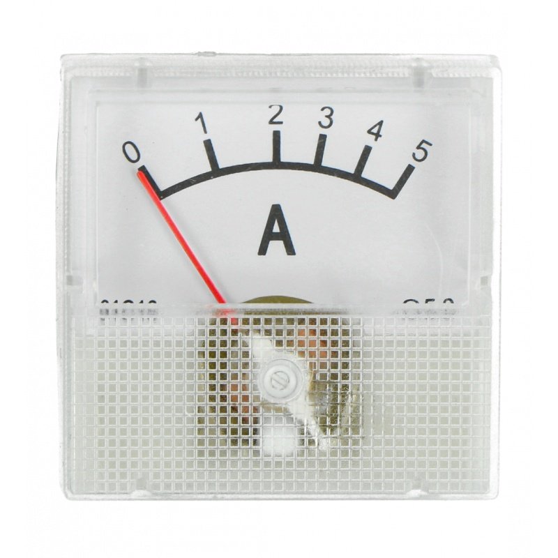 Analog ammeter - panel 91C16 mini - 5A