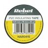 Insulating tape Rebel 0,13x19mm x 18,2m black - zdjęcie 3