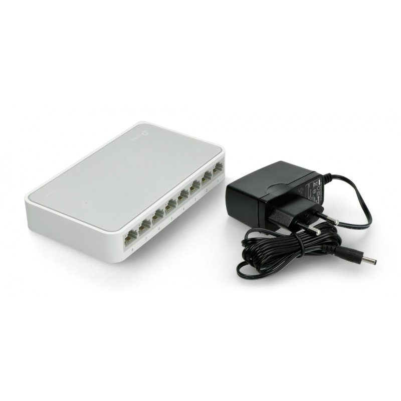 Tp-Link 8 Port Giga Switch TL-SG1008D, LAN Capable, BLACK at Rs