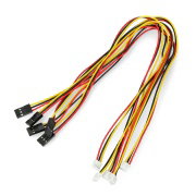 Cable, adapter 3x1 JST, 2mm pitch - BLS 2.54mm