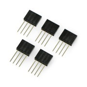 Socket 1x4pin - 2,54mm - long - 5pcs.