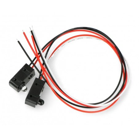 10m dual driver red/blue 2x 0,14mm ² strand two wire cable on reel 