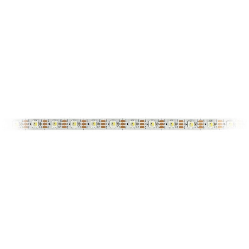 RGB LED strip SK6812 - digital, addressable - IP30 60 LED/m, 5V