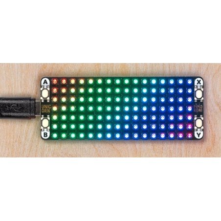 Pico Unicorn Pack - 16x7 RGB LED matrix for Rapberry Pi Pico -