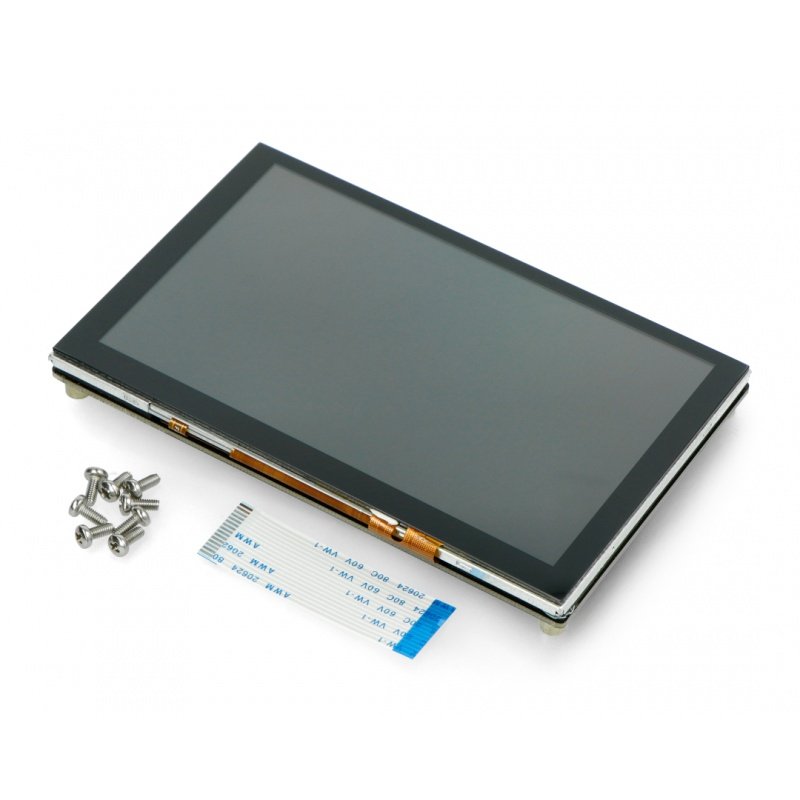 Touch screen DFRobot - capacitive 5'' 800x480px DSI for