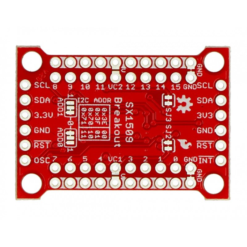 SX1509 - 16 I/O pin expander for Arduino - SparkFun BOB-13601