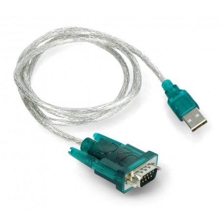 Converter USB A - RS-232 Akyga AK-CO-02 - 1m
