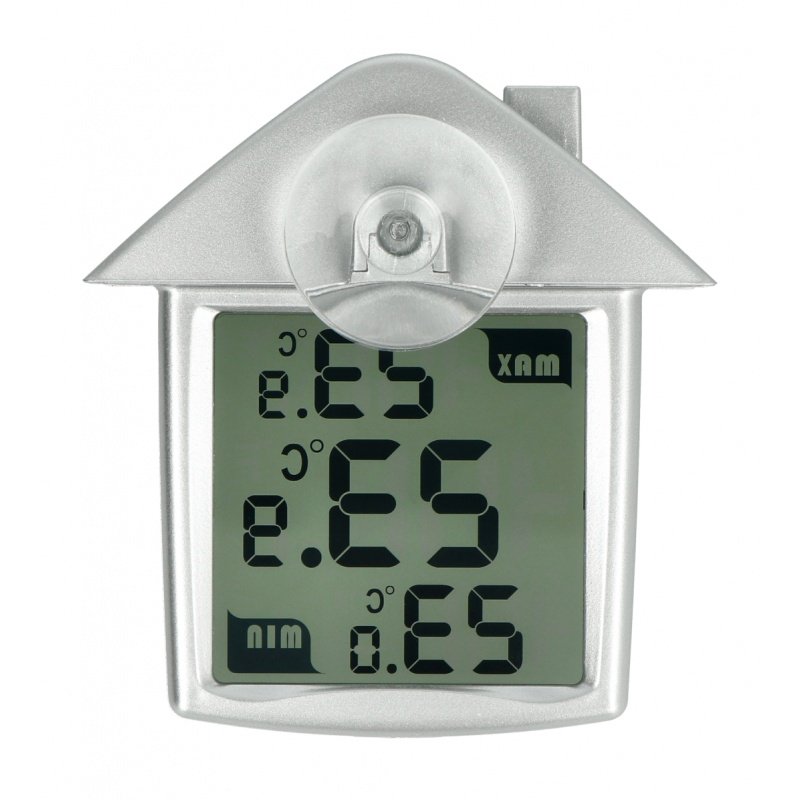 Celsius Digital Window Thermometer