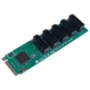 PCIe 3.0x2 M.2 NGFF Key B to SATA 3.0 6Gb / s