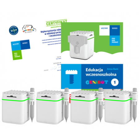Zestaw szkolny Genibot + certyfikowany kurs online Zestaw szkolny Genibot + certyfikowany kurs online