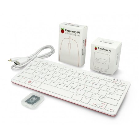 StarterKit with Raspberry Pi 400 US WiFi 4GB RAM 1,8GHz + StarterKit with Raspberry Pi 400 US WiFi 4GB RAM 1,8GHz +