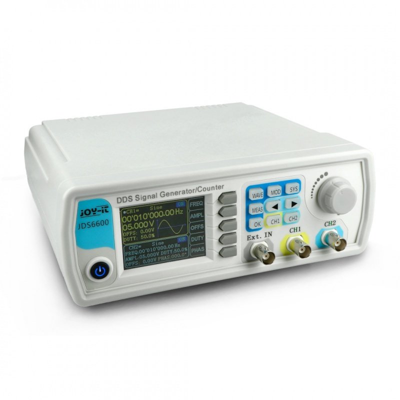 60MHz JDS6600 Dual-Channel Generator  DDS Signal Generator Counter 