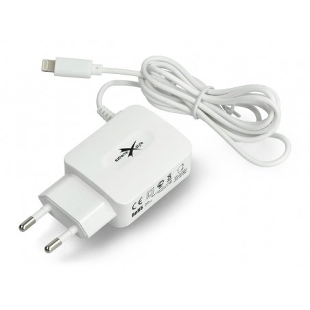 Power supply eXtreme NTC31IU USB + Lightning 3,1A Power supply eXtreme NTC31IU USB + Lightning 3,1A
