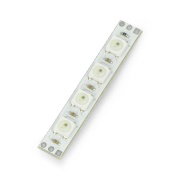 LED RGB WS2812B 5050 x 4 diod - 48mm