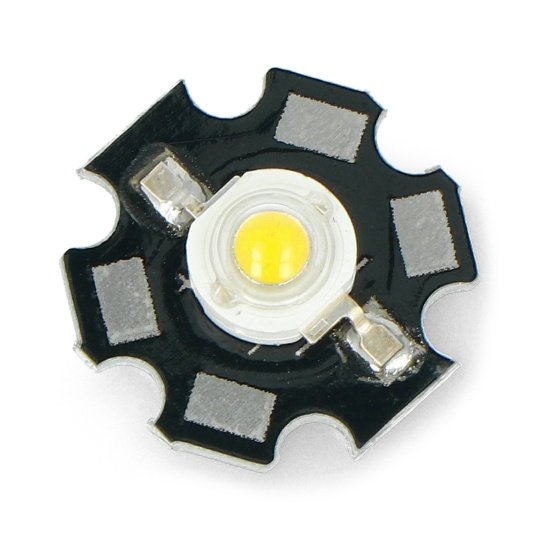 Melodrama Lada Spending Power LED Star 1W LED - warm white with a heat Botland - Robotic Shop