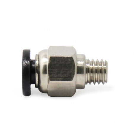 Quick connector with thread M6 for 4mm PTFE tube pipe