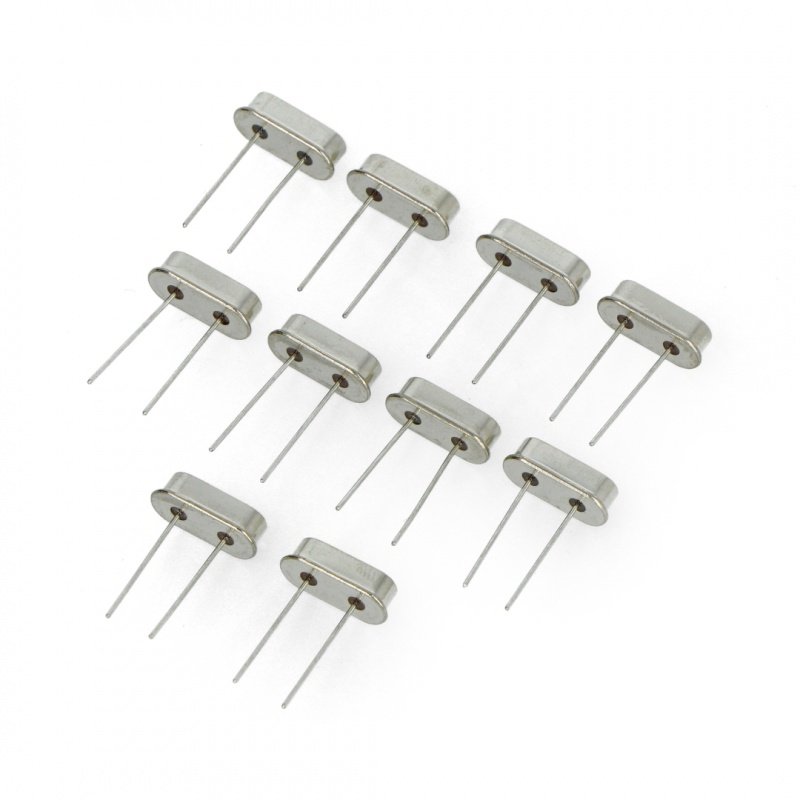 Pack of 10 HQ 12MHz Crystal Through Hole HC-49 w/ Insulation Pad 