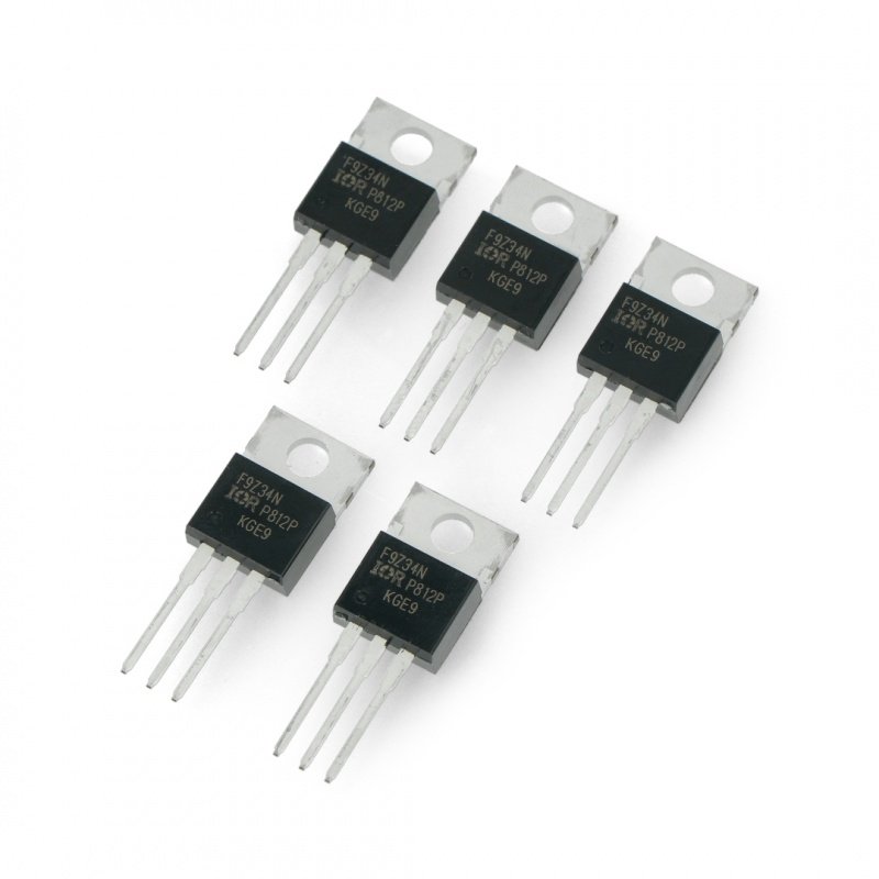 P-MOSFET IRF9Z34 transistor - THT - 5 pcs.
