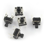 Buy Tact Switch 6x6mm / 7mm THT - 5pcs