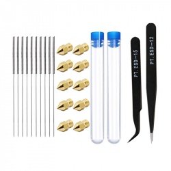 Kit for replacement and maintenance of the MK8 nozzle - 0,4mm