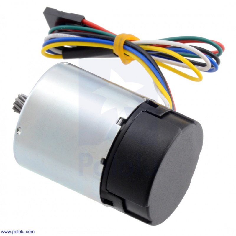 Metal Gearmotor 24V 37D without gearbox 1000 RPM with 64 CPR