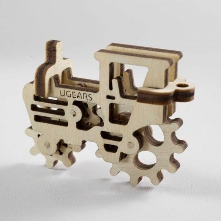 U-Fidety - gears 4pcs. - mechanical model for folding - veneer