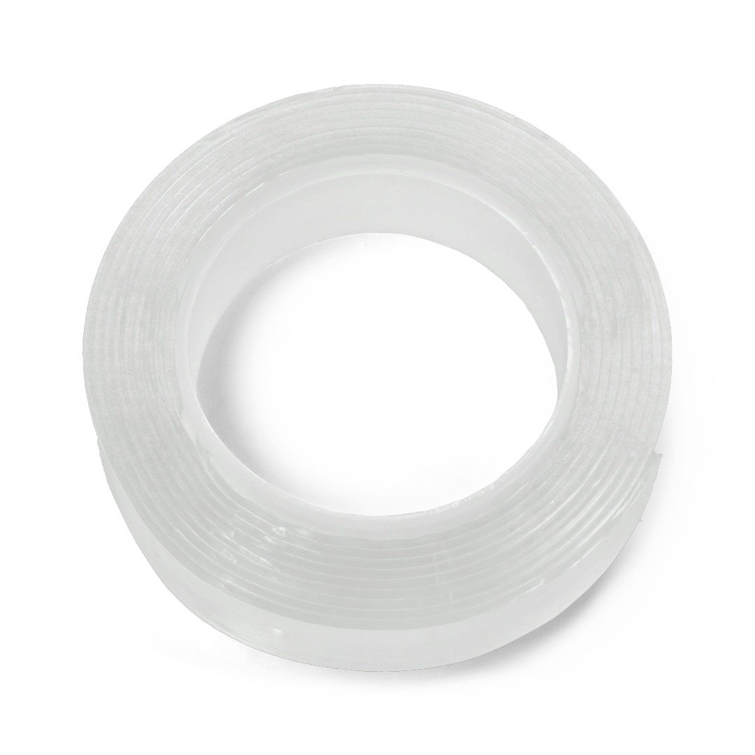 Rebel double-sided adhesive tape - transparent - reusable