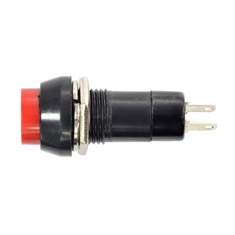 ON-OFF Switch PBS 11A, 250V/1A - red