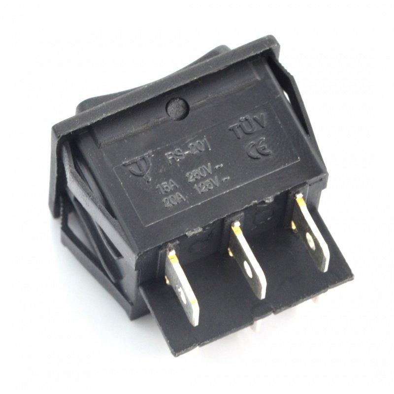 Momentary switch RS-201 230V/15A