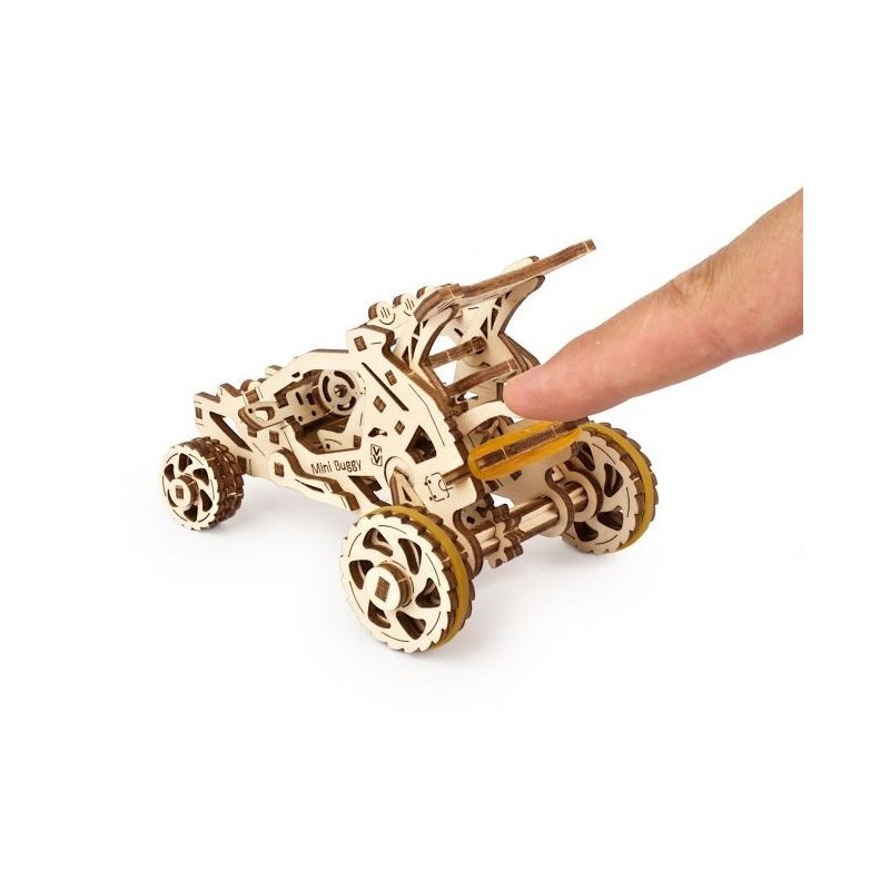 Mini Buggy - mechanical model for folding - veneer - 80