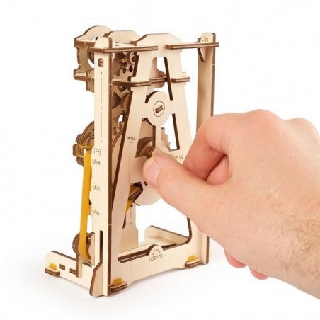 Pendulum - STEAM LAB - mechanical model for folding - veneer -