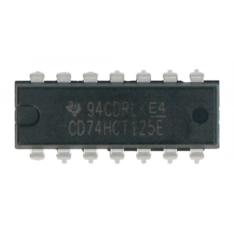 Logic circuit CD74HCT125E - line driver - 4 channels