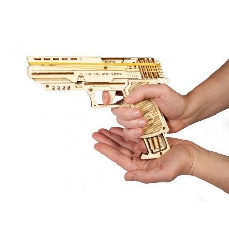 Wolf-01 pistol - mechanical model for assembly - veneer - 62 Wolf-01 pistol - mechanical model for assembly - veneer - 62