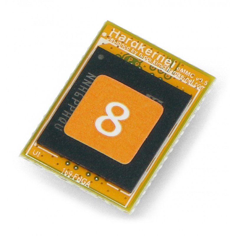 8 GB eMMC memory module with Linux for Odroid C4