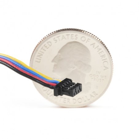 Flexible Qwiic Female Cable with 4-pin plug - 15cm - SparkFun