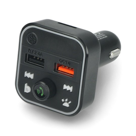 Transmiter FM BLOW Bluetooth5+QC3.0 RGB