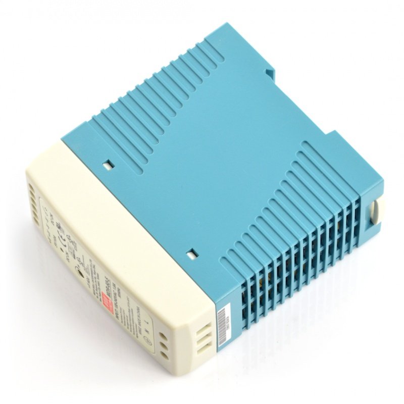 ONE NEW MDR-60-5 Mean Well 5V 10A DIN-Rail Power Supply 