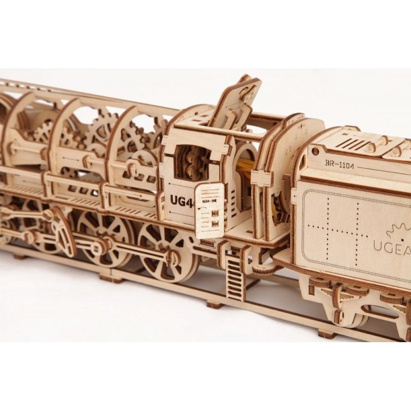 Locomotive UG 460 - mechanical model for assembly - veneer -