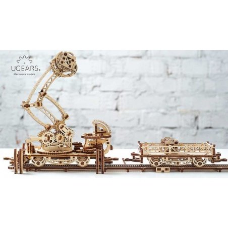 Rail manipulator - mechanical model for assembly - veneer - 354