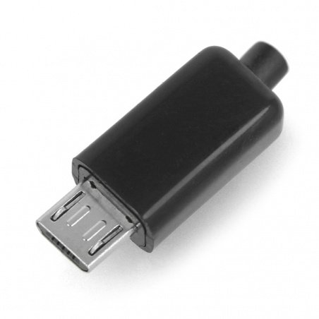 MicroUSB plug type B - for cable - 5-pin