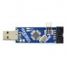 Programmer AVR compatible with USBasp ISP + IDC tape - blue - zdjęcie 2
