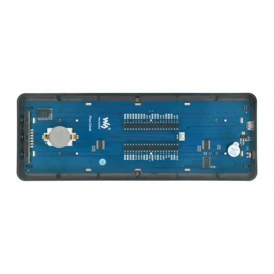 PicoClockGreen module with digital LED electronic clock hat for