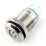 ON-OFF switch monostable - PBW-12BPW - 2A / 250V