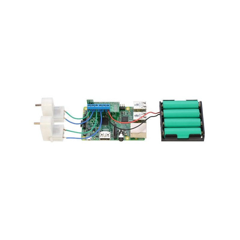DRV8835 - two-channel 11V/1.2A motor controller - overlay