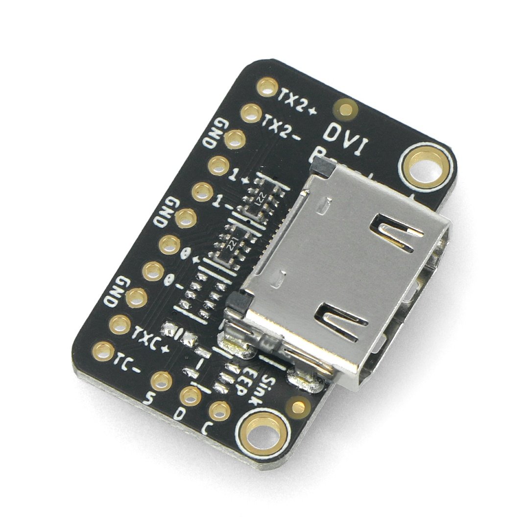 DVI Breakout Board - Adapter with HDMI/DVI connector - for Raspberry Pi  Pico - Adafruit 4984